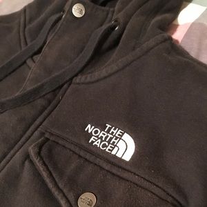 Northface medium men’s heavy sweatshirt jacket